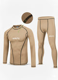 RØUTE Performance Base Layer - Sand / Beige